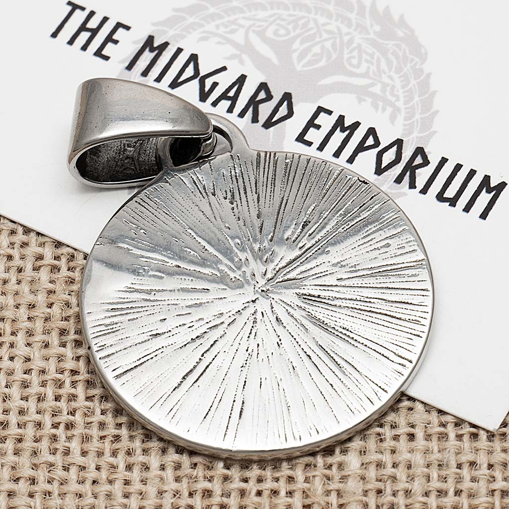 Stainless Steel Witcher Inspired Wolf Necklace