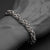 8mm Stainless Steel Byzantine King Chain Bracelet