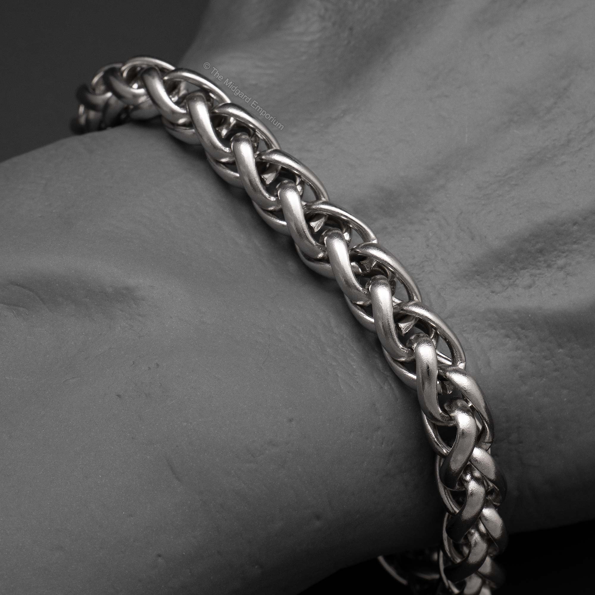 Stainless Steel Wheat Chain Bracelet