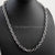 7mm Faceted Cable Chain Stainless Steel