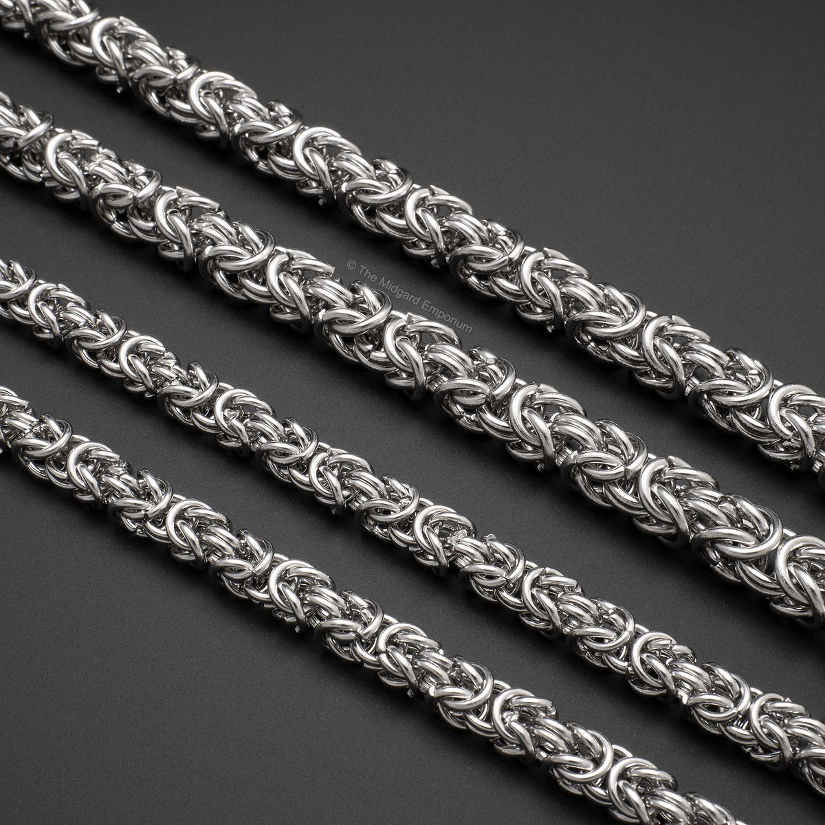 Stainless Steel King Chain Necklace - The Midgard Emporium