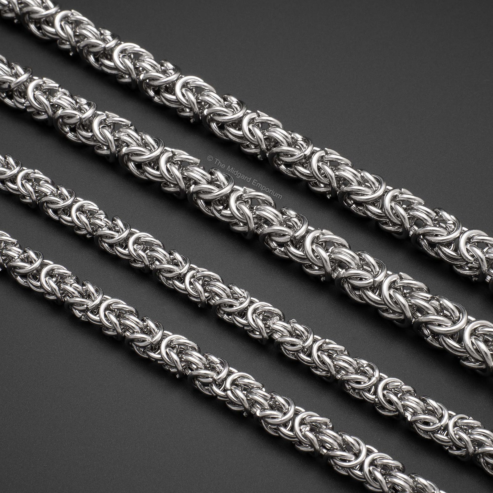 Stainless Steel King Chain Necklace - The Midgard Emporium