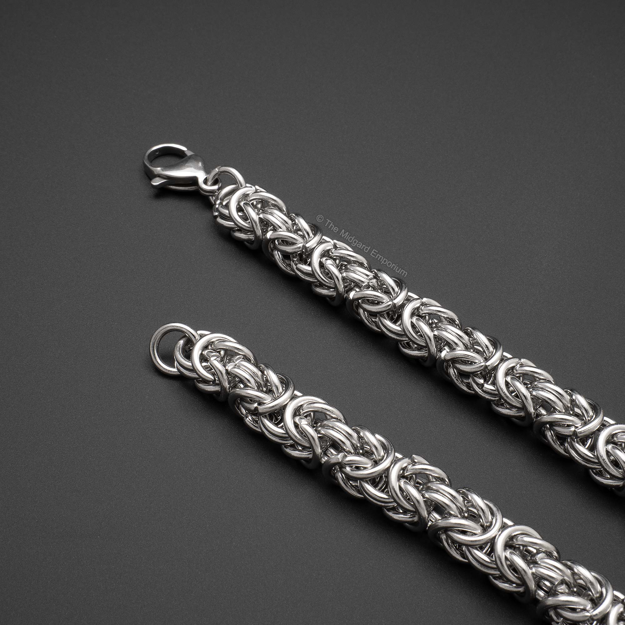 Stainless Steel King Chain Necklace - The Midgard Emporium