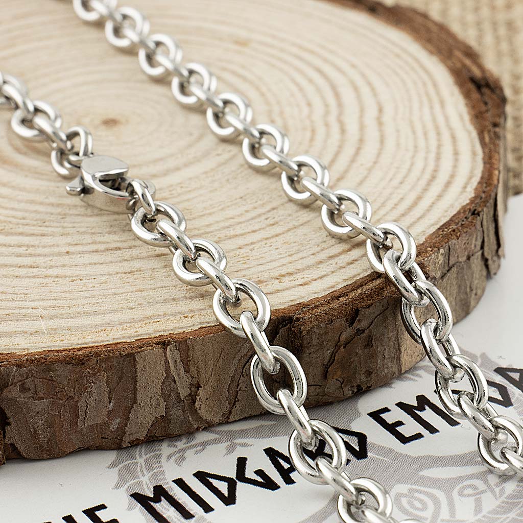 Stainless Steel Cable Chain Necklace