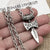 Stainless Steel Skyrim Amulet of Talos Necklace