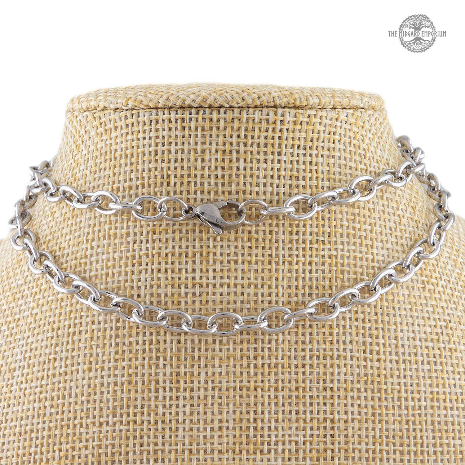 Cable Chain Stainless Steel Necklace - The Midgard Emporium