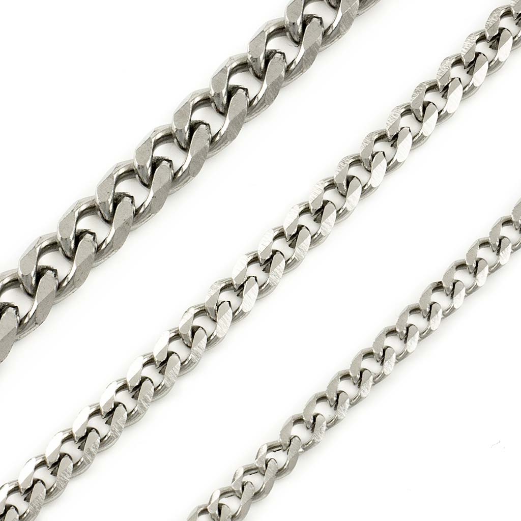 Stainless Steel Cuban Chain Necklace