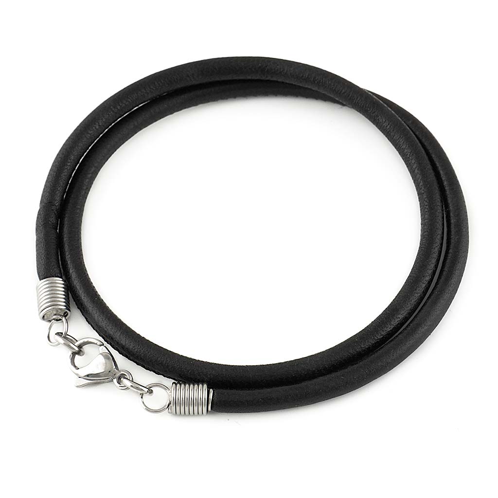 4mm Sheepskin Leather Cord Necklace