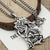Stainless Steel Viking Wolf Necklace
