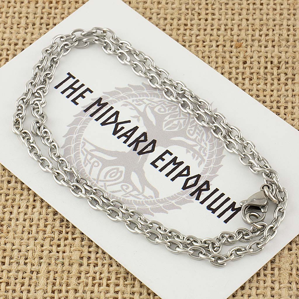 Stainless Steel Cable Chain Necklace