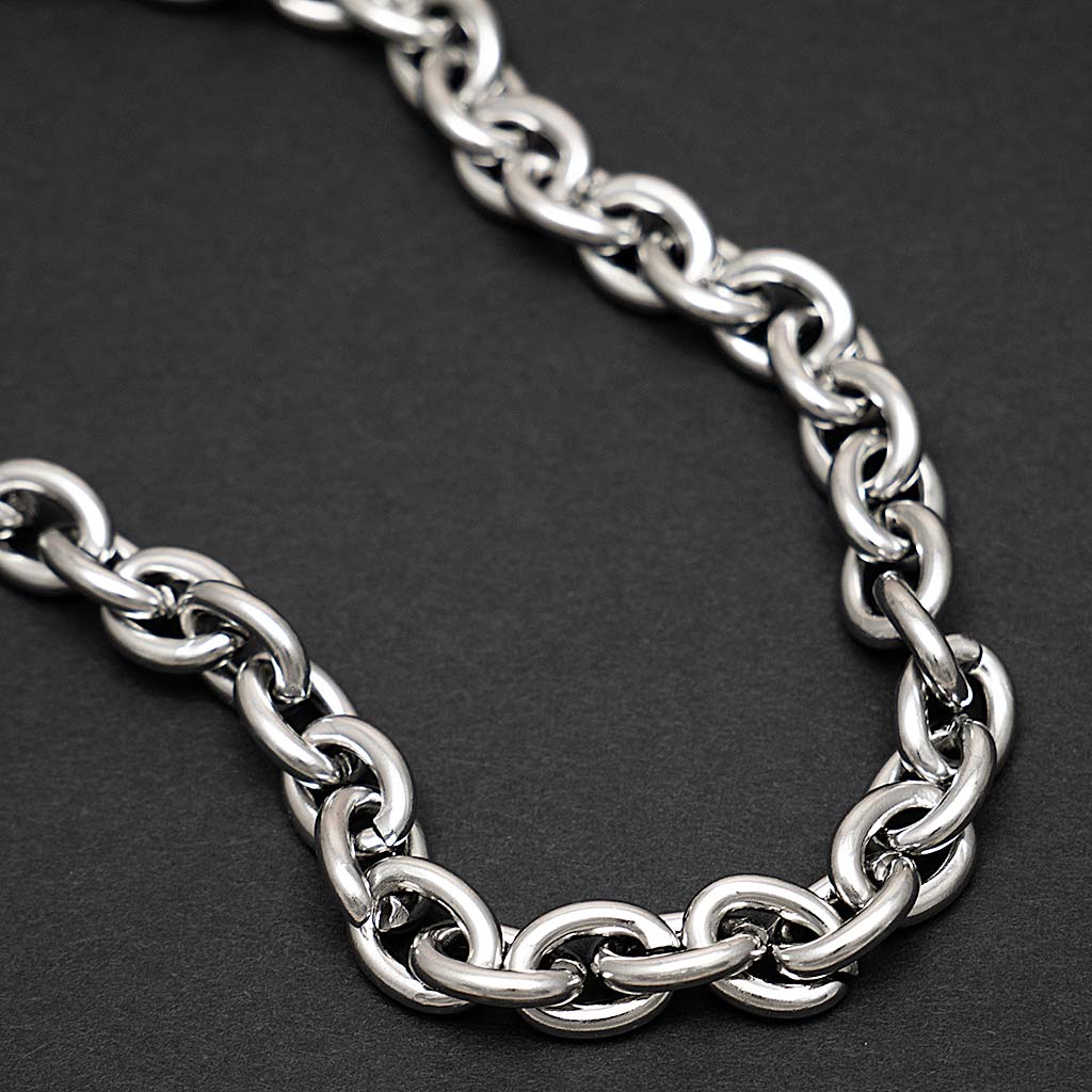 10mm Stainless Steel Cable Chain Necklace