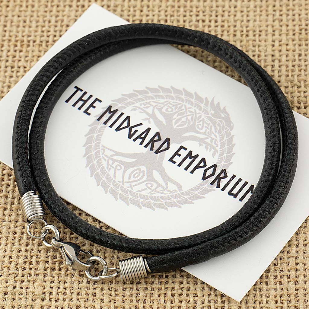 4mm Sheepskin Leather Cord Necklace