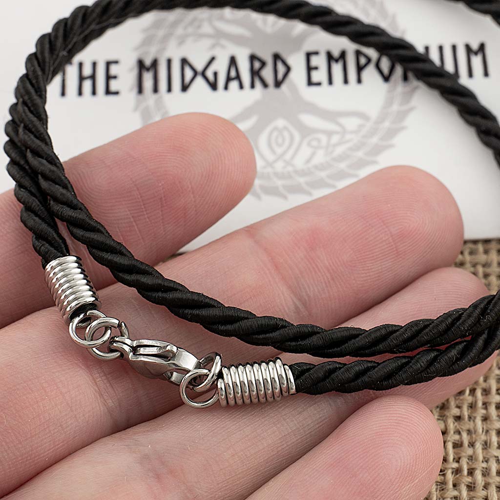 3mm Twisted Rope Cord Necklace