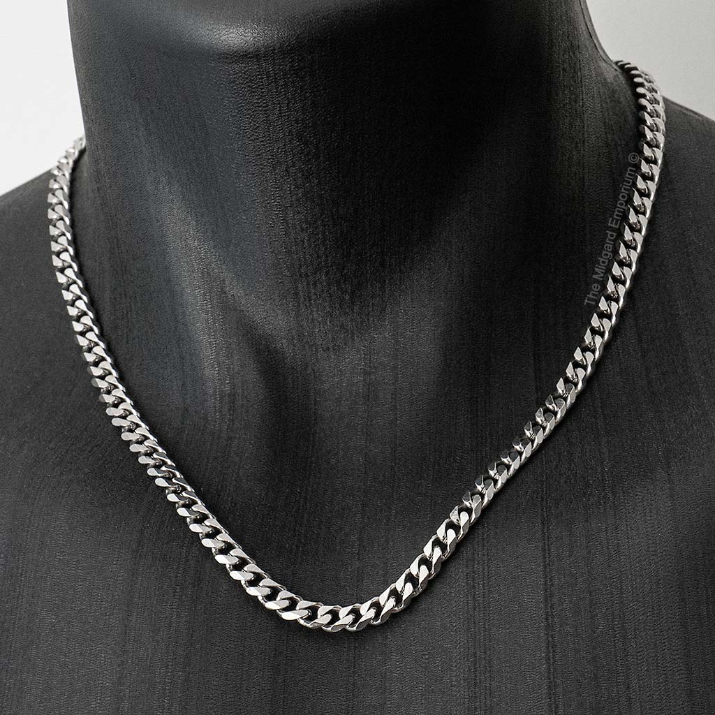 6.5mm Stainless Steel Cuban Necklace
