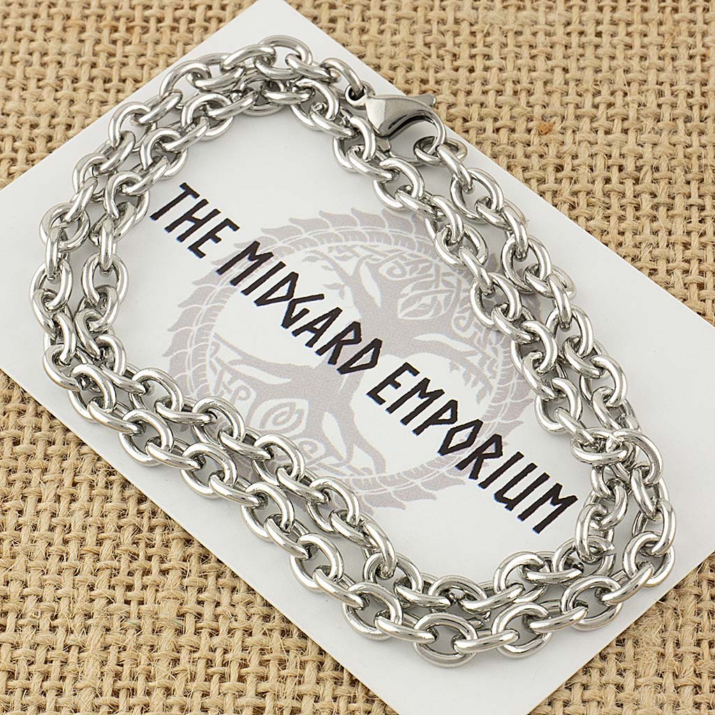 Stainless Steel Cable Chain Necklace