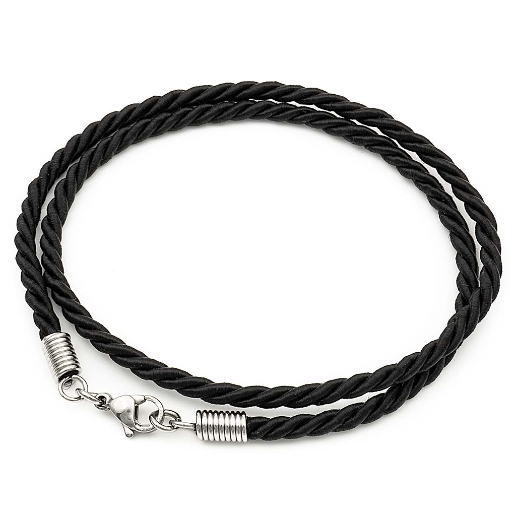 3mm Twisted Rope Cord Necklace