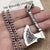 Stainless Steel Viking Axe Bottle Opener Necklace