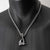 Stainless Steel Viking Axe Necklace