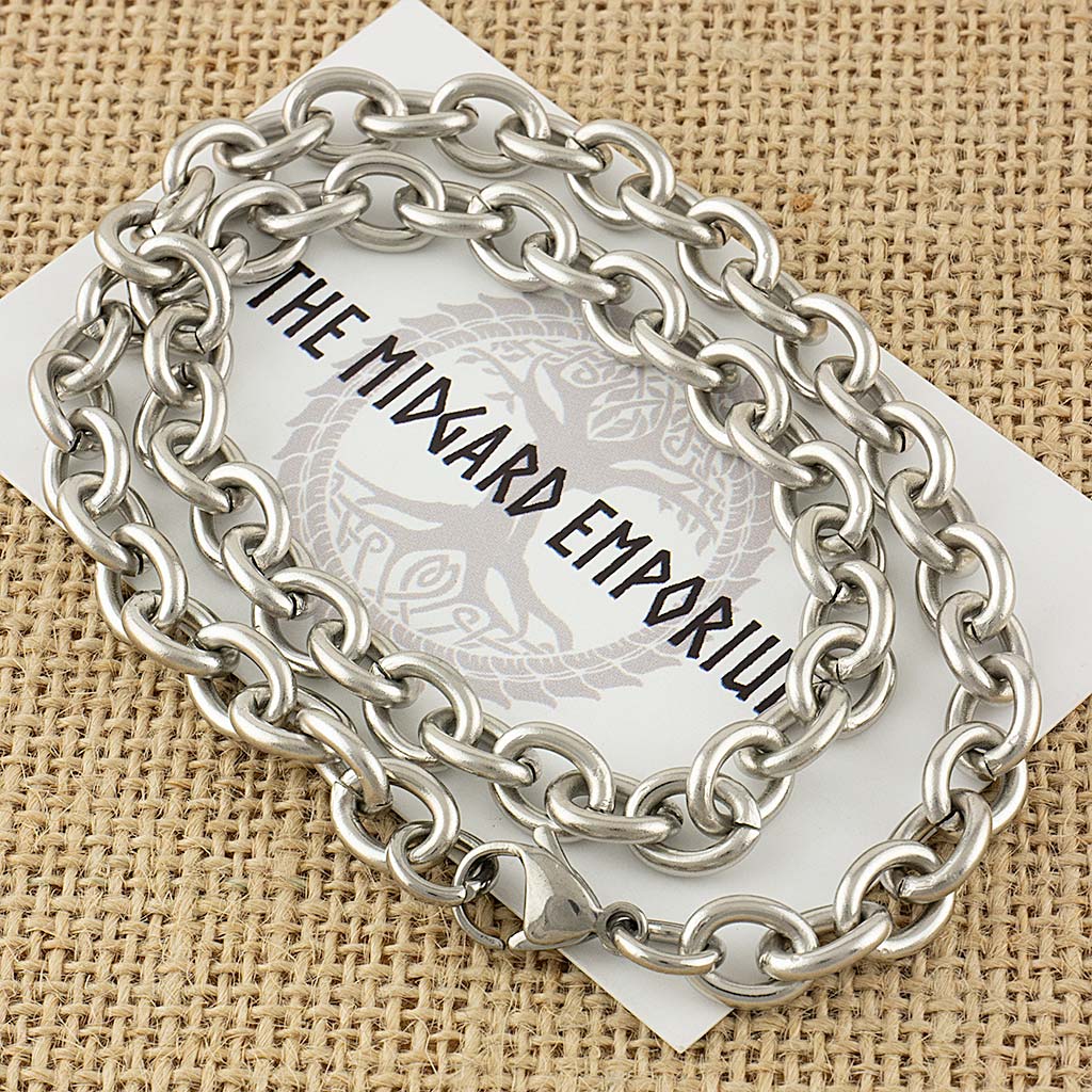 Stainless Steel Cable Chain Necklace