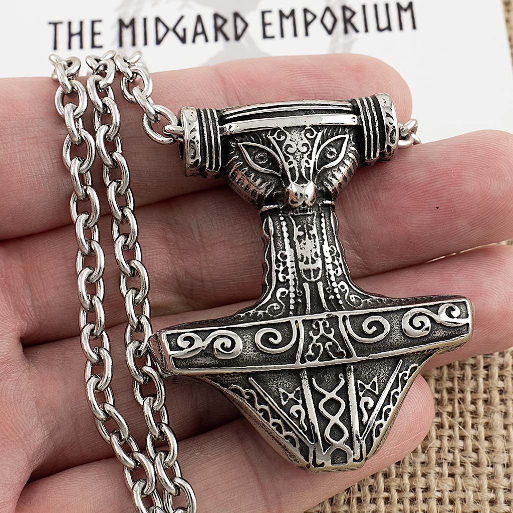 Stainless Steel Viking Sword Hilt Necklace