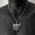Stainless Steel Viking Bear Head Necklace