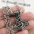 Stainless Steel Viking Dragon Thors Hammer Necklace - The Midgard Emporium