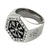 Stainless Steel Viking Vegvisir Ring