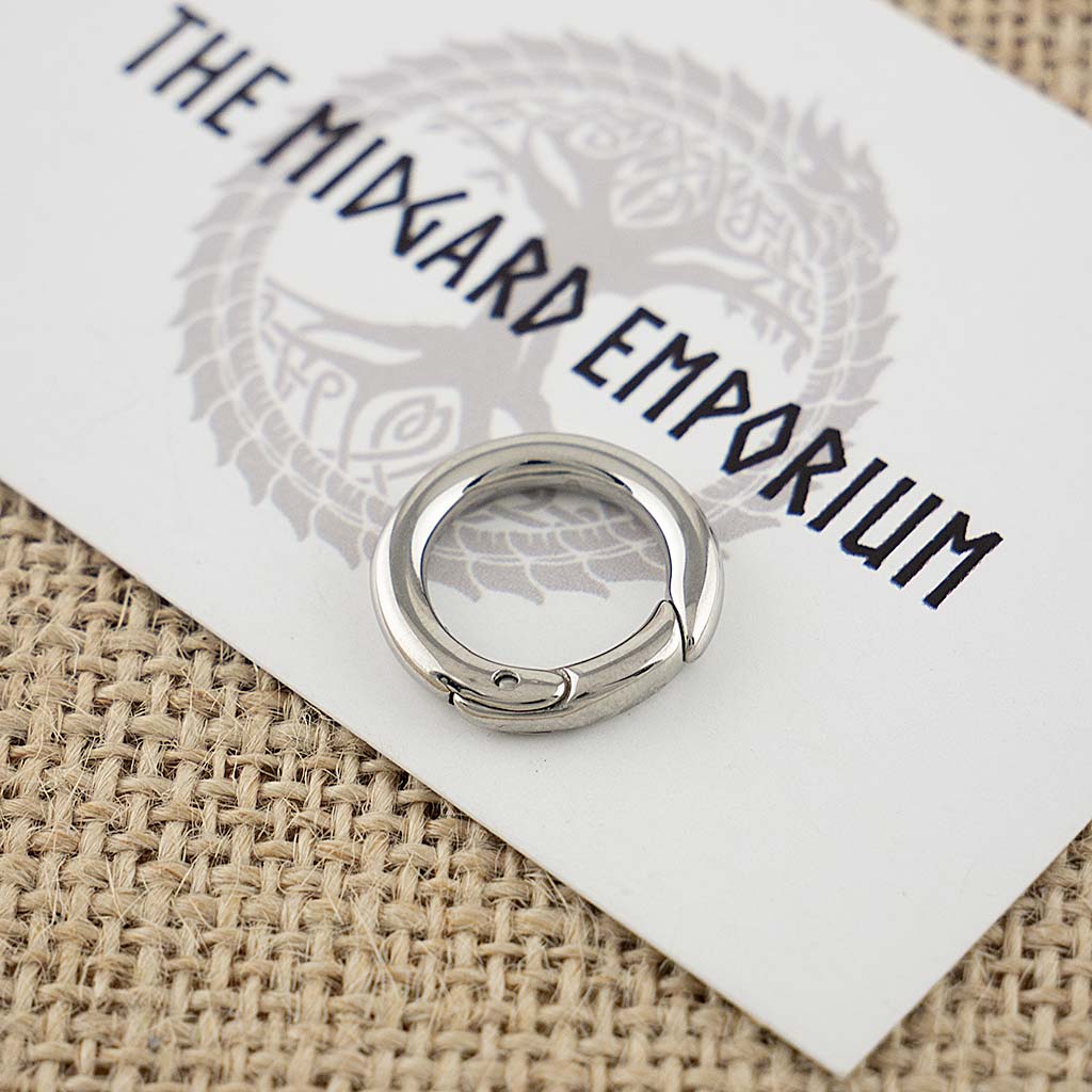 18mm Stainless Steel Spring Ring Clasp