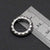 22mm Stainless Steel Fleur-de-lis Spring Gate Ring