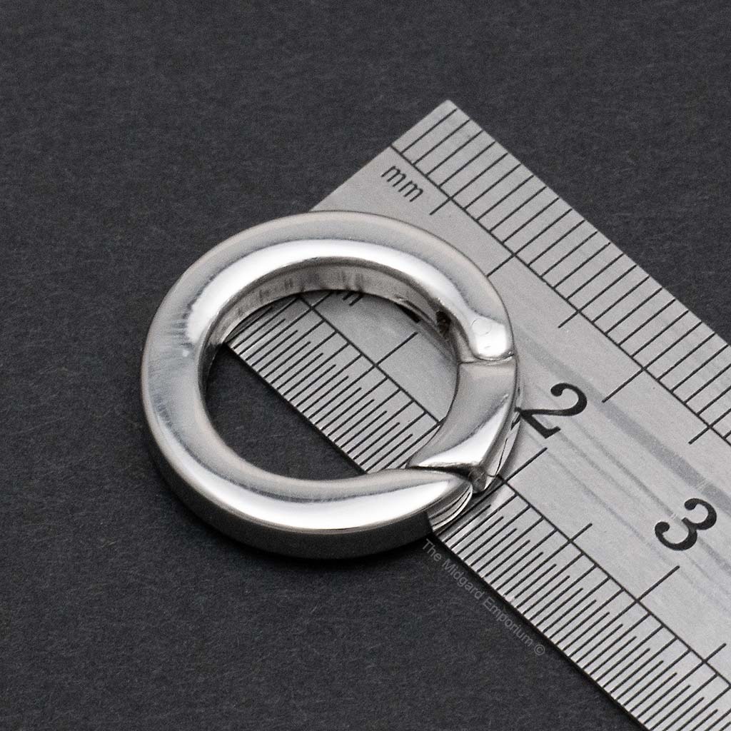 20mm Stainless Steel Spring Gate Ring