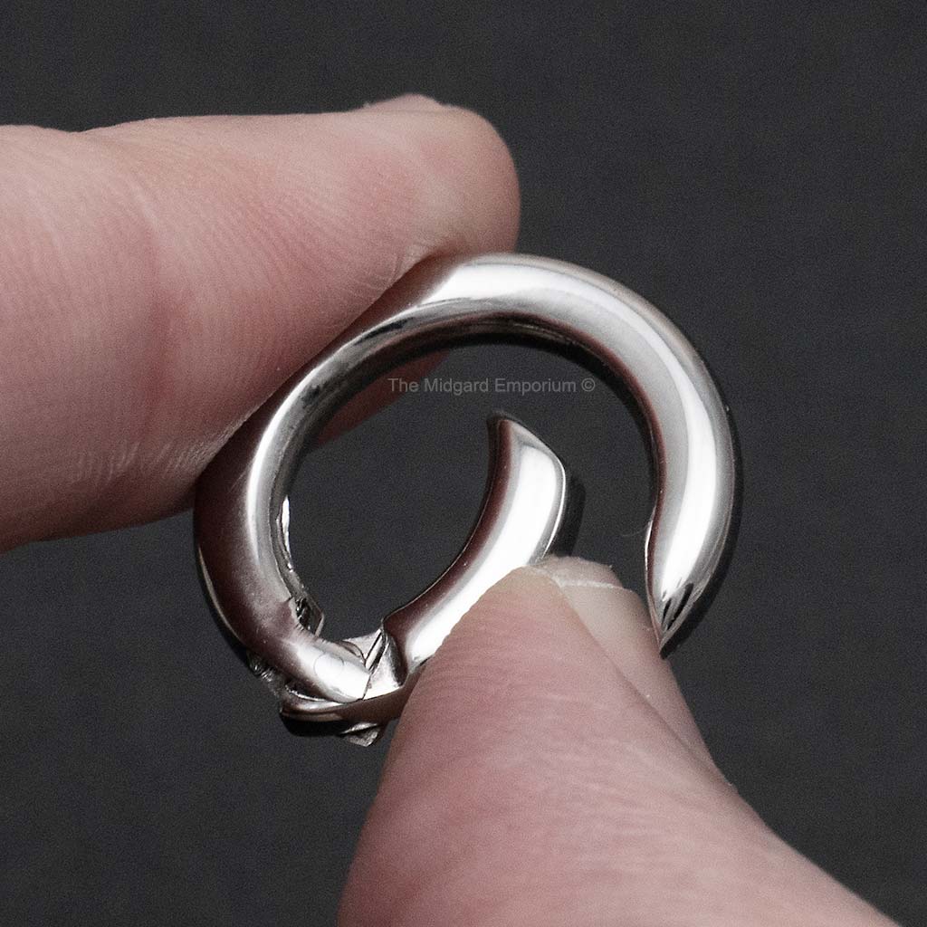 20mm Stainless Steel Round Spring Gate Ring